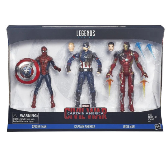 Spider-Man, Captain America & Iron Man