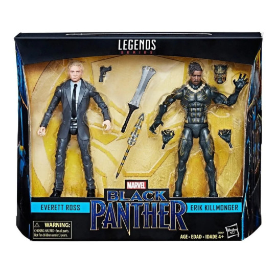 Everett Ross & Erik Killmonger