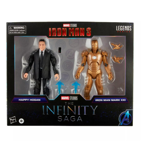 Happy Hogan & Iron Man Mark Xxi