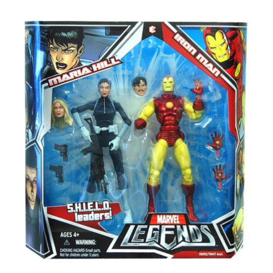 Maria Hill & Iron Man