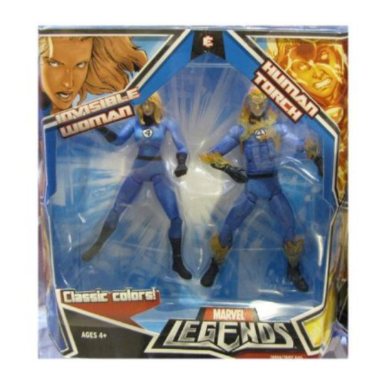 Invisible Woman & Human Torch