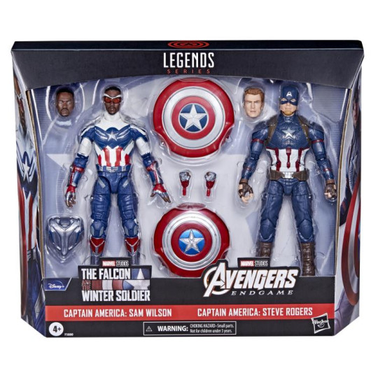 Captain America: Sam Wilson & Captain America: Steve Rogers