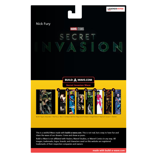 Display by Komic: Secret Invasion Wave