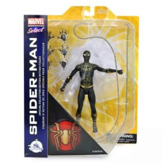 Spider Man No Way Home Black Gold Suit