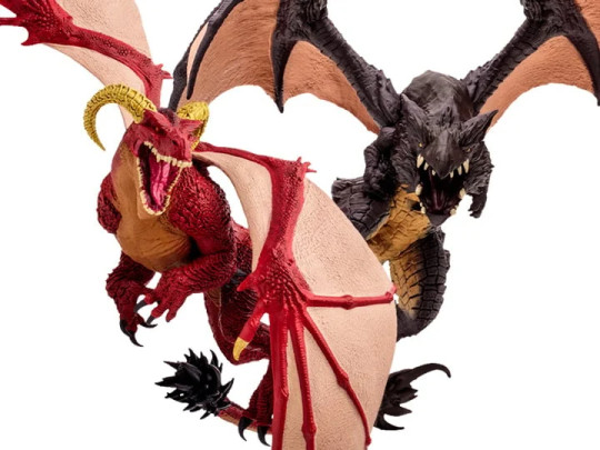 Red Highland Drake and Black Proto-Drake Two-Pack