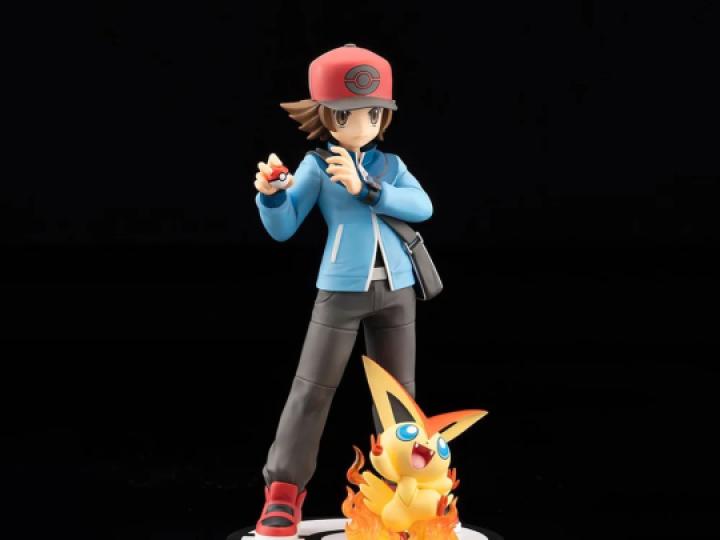 Pokemon Hilbert with Victini