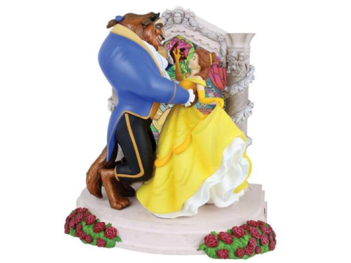 Beauty and the Beast Disney Showcase Belle & Beast Light-Up Figurine