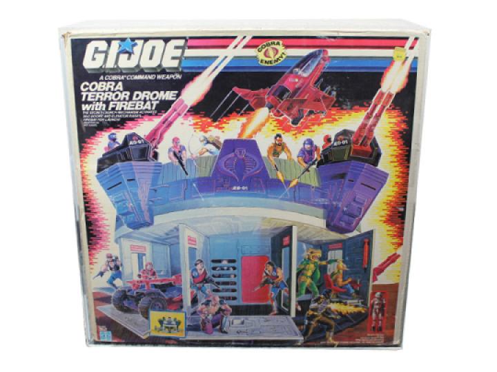 G.I. Joe: A Real American Hero 1986 Cobra Terror Drome With Firebat (CAS Grade 75+)