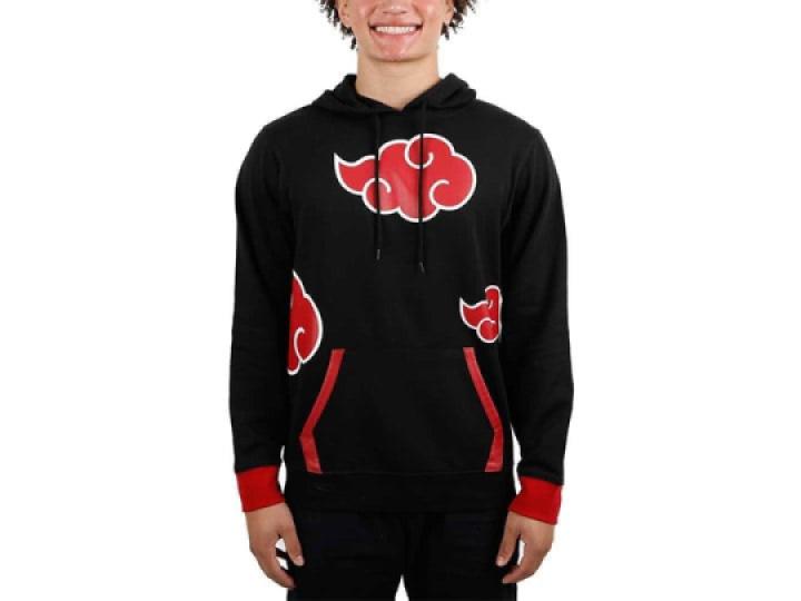 Naruto: Shippuden Akatsuki Cloud Cosplay Hooded Sweatshirt