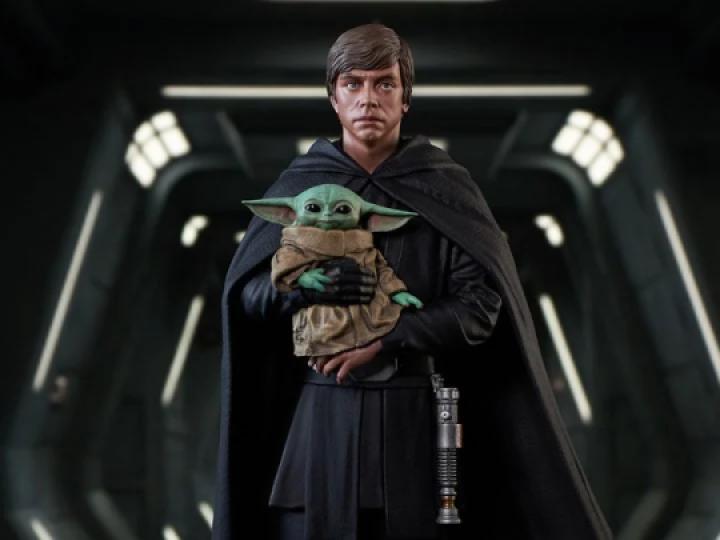 The Mandalorian Premier Collection Luke Skywalker & Grogu 1/7 Scale Limited Edition Statue