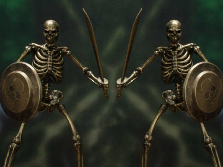 Golden Axe Skeleton Soldier (Gold) 1/12 Scale Exclusive Two-Pack