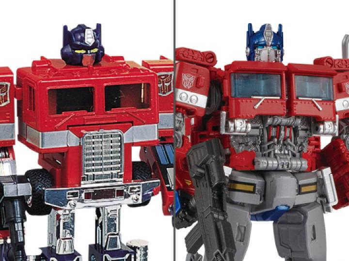 Transformers 35th Anniversary Convoy & Optimus Prime Exclusive Set