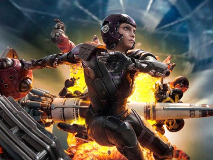 Alita: Battle Angel Premium Masterline Alita (Berserker Motorball Tryout) 1/4 Scale Diorama