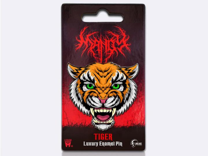 Mandy Tiger Luxury Enamel Pin