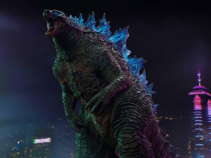 Godzilla vs. Kong Ultimate Diorama Masterline Heat Ray Godzilla Vinyl Statue